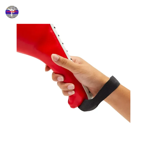 2 Pack Taekwondo Kick Pads for Martial Arts Training - Red Kickboxing Striking Target Pads - Image 4