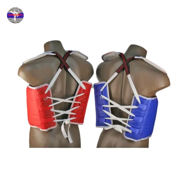 Pine Tree Olympic Style Taekwondo Solid Reversible Chest Guard Protector - Image 3