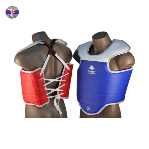 Pine Tree Olympic Style Taekwondo Solid Reversible Chest Guard Protector
