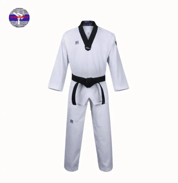 MOOTO Korea Taekwondo Extera S6 Uniform With BK V-Neck WT Logo for competition Dobok Martial Arts Gym School Academy