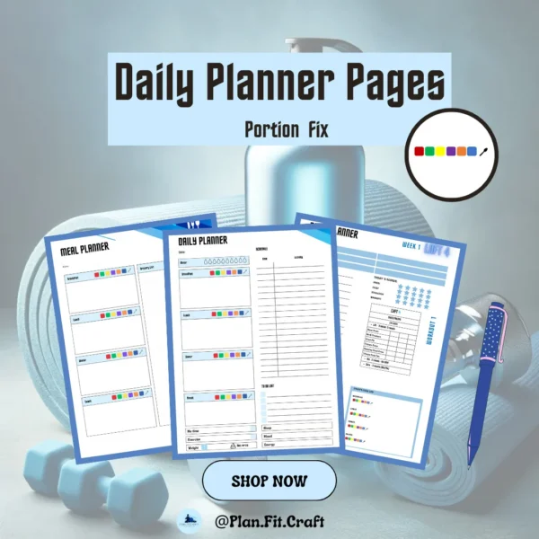 LIIFT 4 Planner 2.0 – 8-Week Fitness Journal | Meal & Workout Tracker (A4, A5) - Image 3