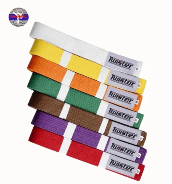 Premium Cotton Martial Arts Rank Belts, Karate, Aikido, Taekwondo, Judo | Premium Cotton | Strong & Vibrant Colours