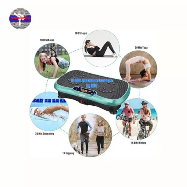 AXV Vibration Plate Fitness Platform – Full Body Shaker for Weight Loss and Muscle Toning - Image 7