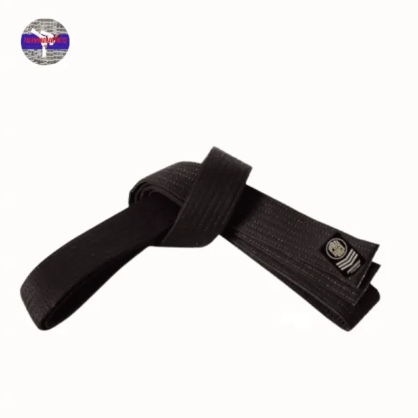 Double Wrap Black Belt 2" Deluxe Karate/Martial Arts Belts