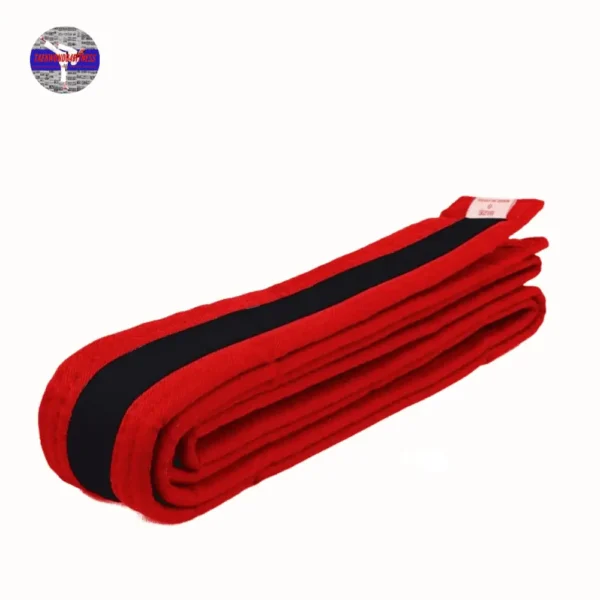 Colour Belts with Black Stripe for Martial Arts - Taekwondo Karate Judo