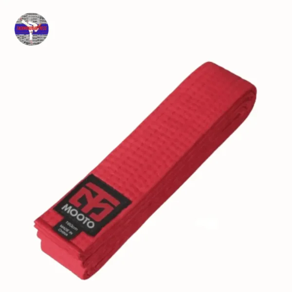 Mooto Korea Taekwondo Colour Belts Single Wrap(Width 4cm) Eight Colors MMA Martial Arts Hapkido Karate Training Belt Gym School Academy