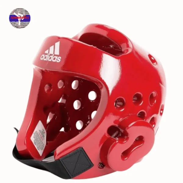 adidas Taekwondo Headgear 2 Color WTF Approved Head Guard S to XL (Red)