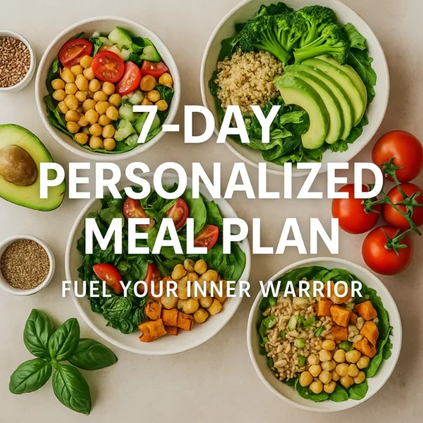 The Warrior’s Fuel: 7-Day Personalised Meal Plan
