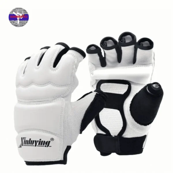 Xinluying Punch Bag Taekwondo Karate Gloves for Sparring Martial Arts Boxing Training Fingerless Women Kids
