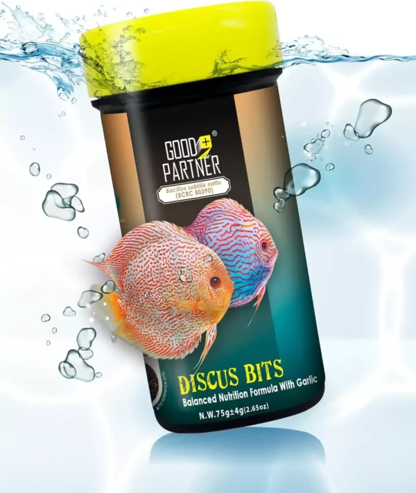 GOOD PARTNER Purify Series Discus Fish Food - Tropical Sinking Pellets for Angelfish, Cichlids, and More, 2.65 oz (Pack of 1) - Image 5