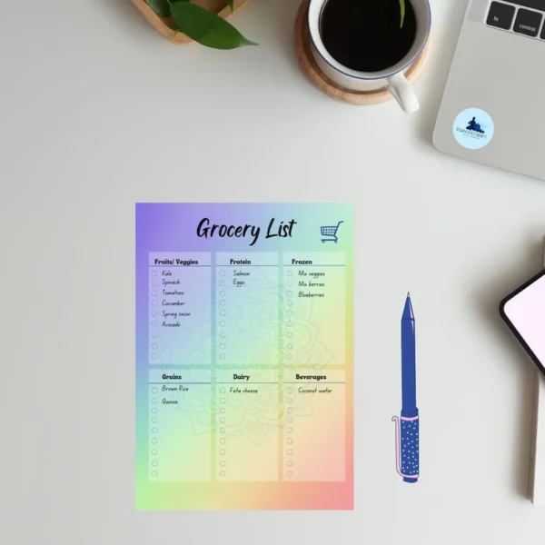 Colourful Meal Planner - Organize Your Meals with the Eat Your Rainbow Journal - Image 8