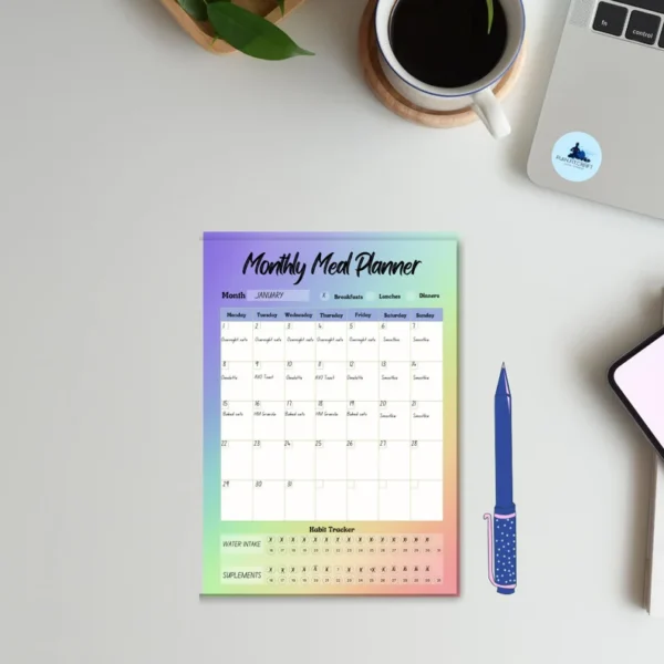 Colourful Meal Planner - Organize Your Meals with the Eat Your Rainbow Journal - Image 7