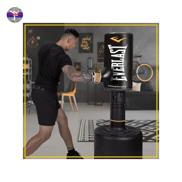 Everlast Powercore Freestanding Punching Bag – Heavy Duty Indoor Training Bag - Image 2