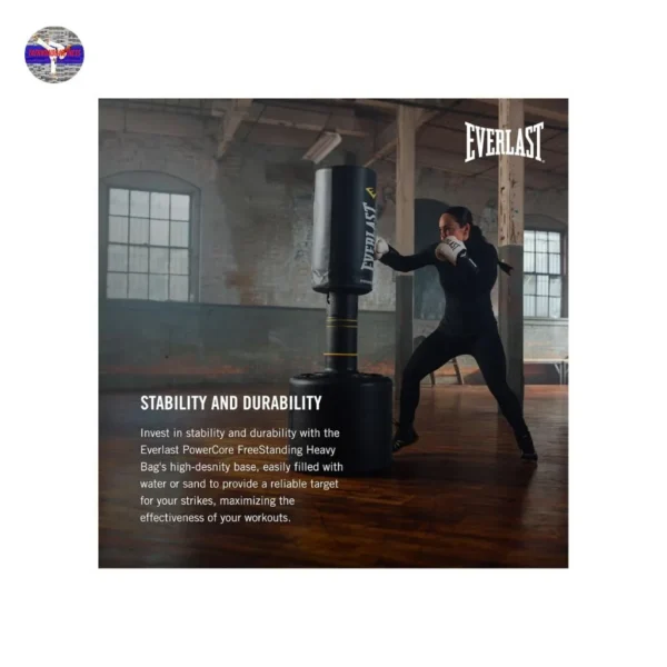 Everlast Powercore Freestanding Punching Bag – Heavy Duty Indoor Training Bag - Image 5
