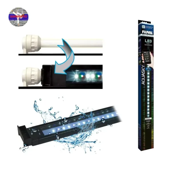 Fluval AquaSky 2.0 LED Aquarium Lighting – 115-145 cm, 33W