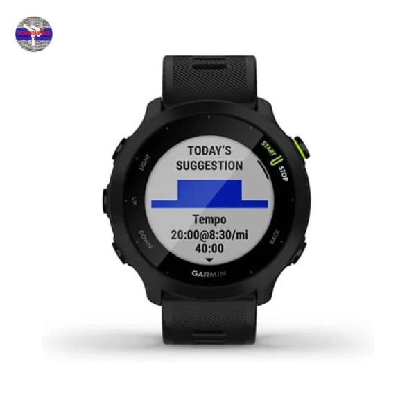 Garmin Forerunner 55 GPS Running Watch | Daily Workouts & Long Battery Life – Black - Image 2