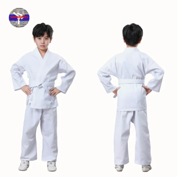 Karate Gi for Kids and Adults Lightweight Students Karate Uniform Sets with Belt for Martial Arts trainning