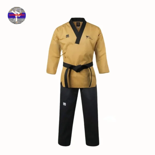 Mooto Korea Taekwondo WT Logo Tabek High Dan Poomsae Uniform Master Demonstration MMA Martial Arts Gym School Academy