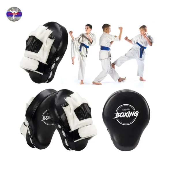 Valleycomfy Curved Boxing Focus Mitts – Leatherette Training Pads - Image 5